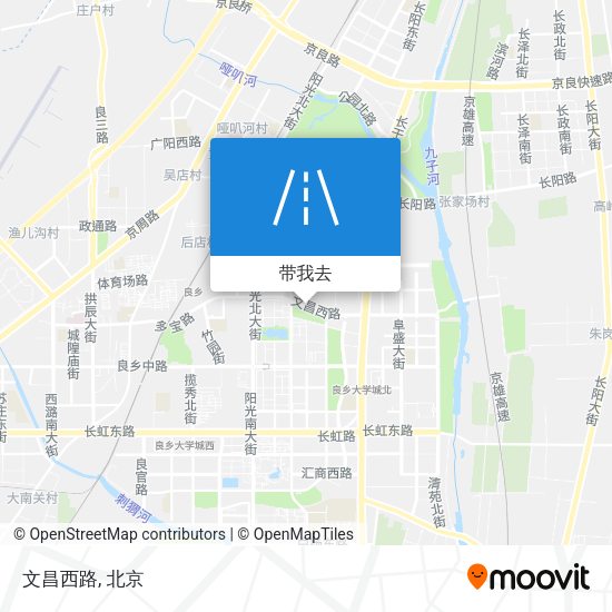 文昌西路地图