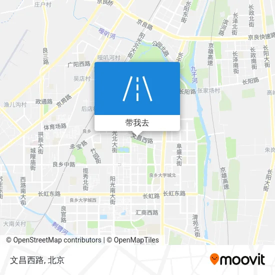 文昌西路地图