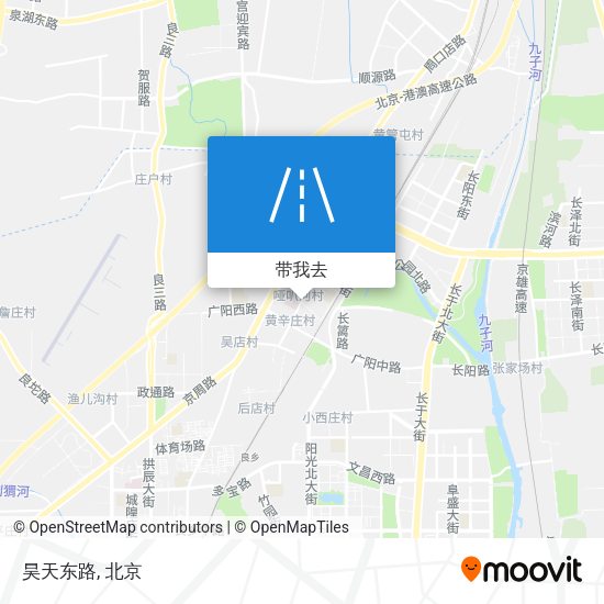 昊天东路地图