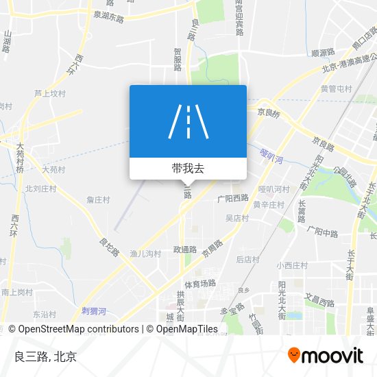 良三路地图