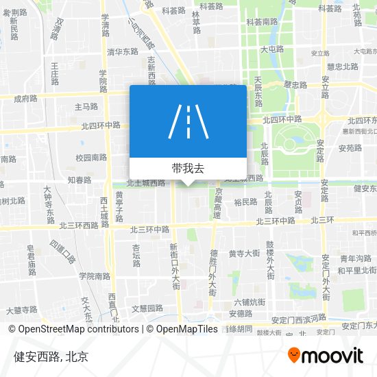 健安西路地图