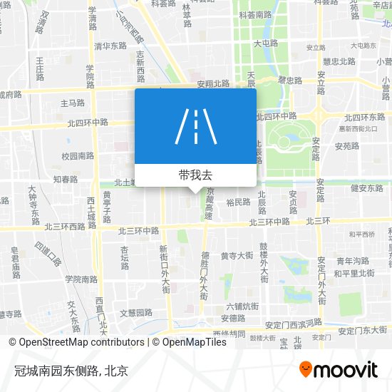 冠城南园东侧路地图