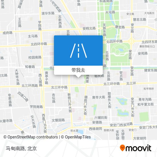 马甸南路地图