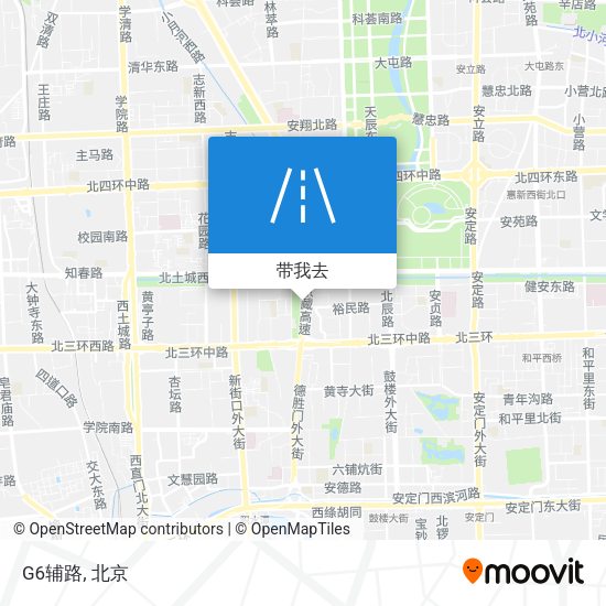 G6辅路地图