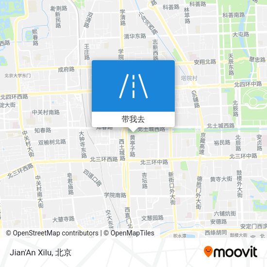 Jian'An Xilu地图
