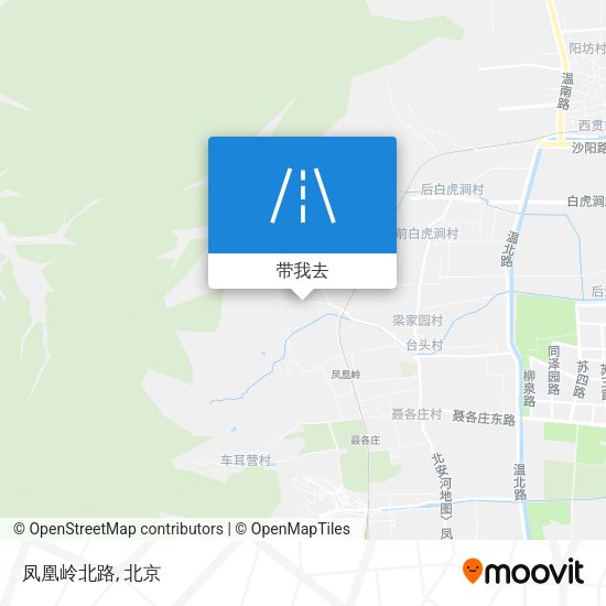 凤凰岭北路地图