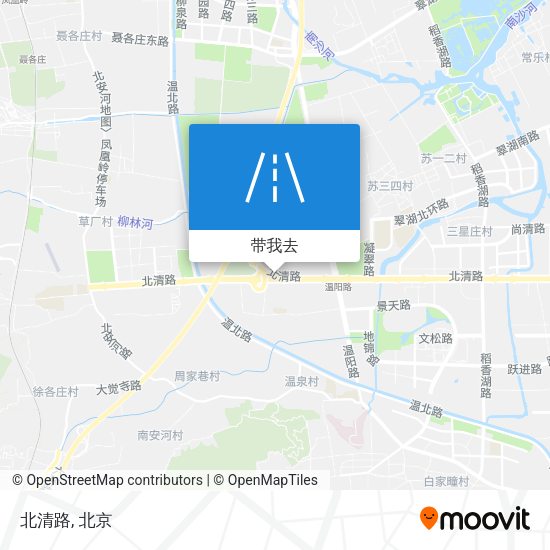北清路地图