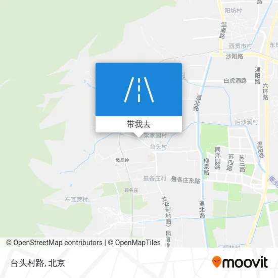 台头村路地图