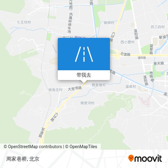 周家巷桥地图
