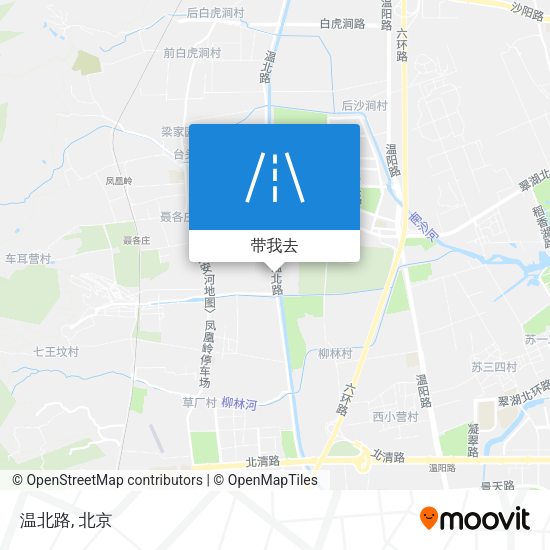 温北路地图