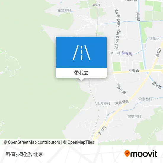 科普探秘游地图