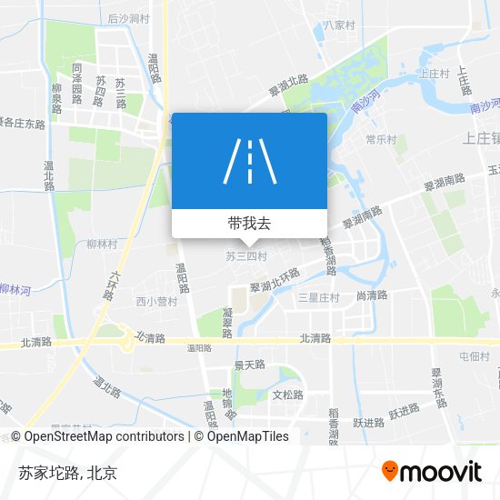 苏家坨路地图