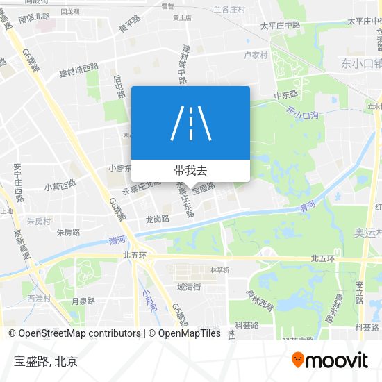宝盛路地图