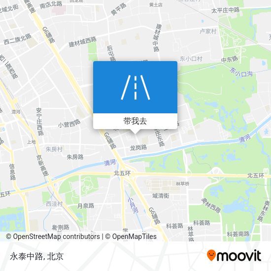 永泰中路地图
