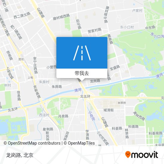 龙岗路地图