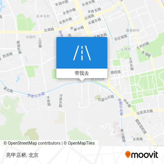 亮甲店桥地图