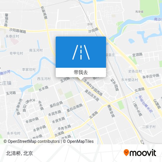 北清桥地图