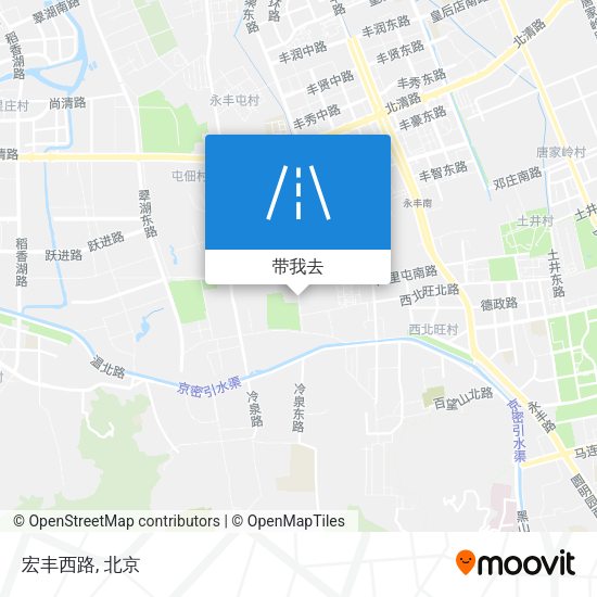 宏丰西路地图