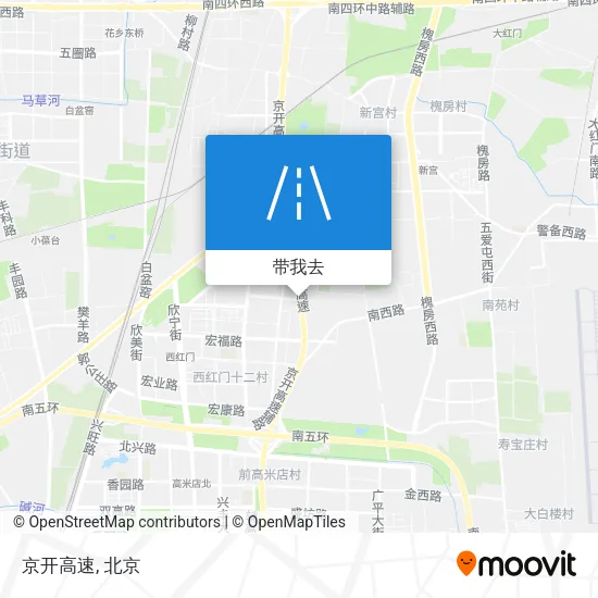 京开高速地图