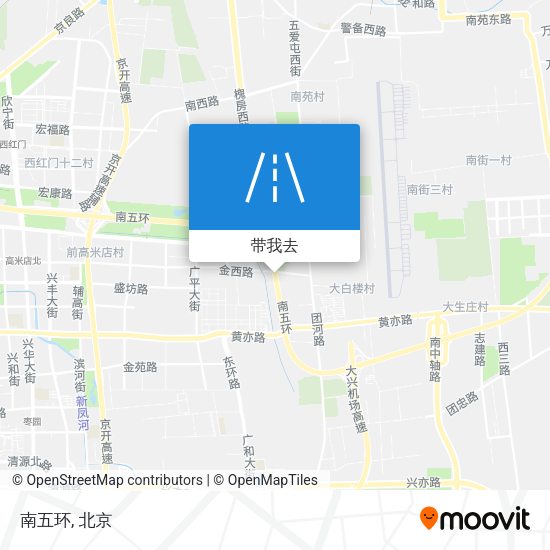 南五环地图