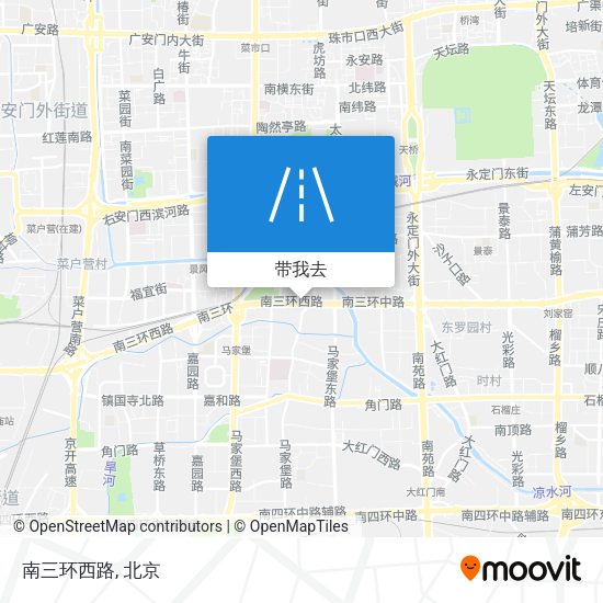 南三环西路地图