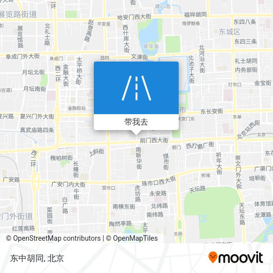 东中胡同地图