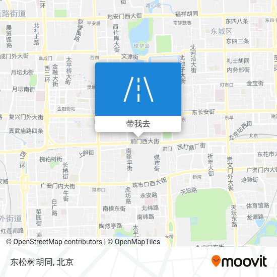 东松树胡同地图