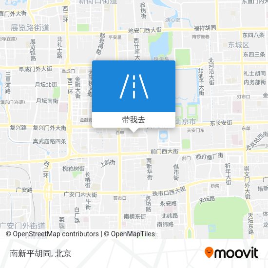 南新平胡同地图