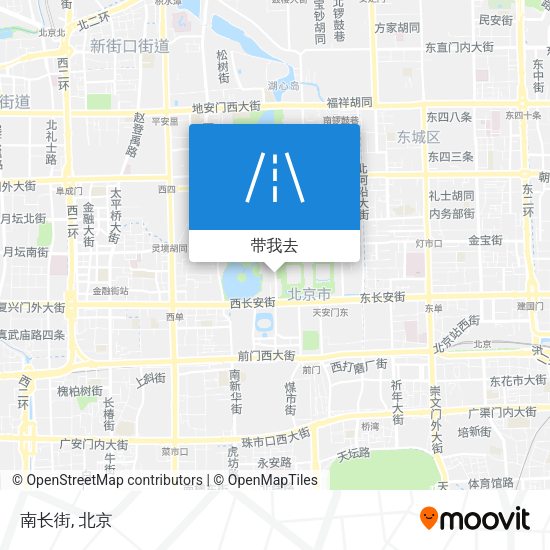 南长街地图