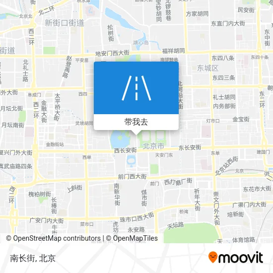 南长街地图