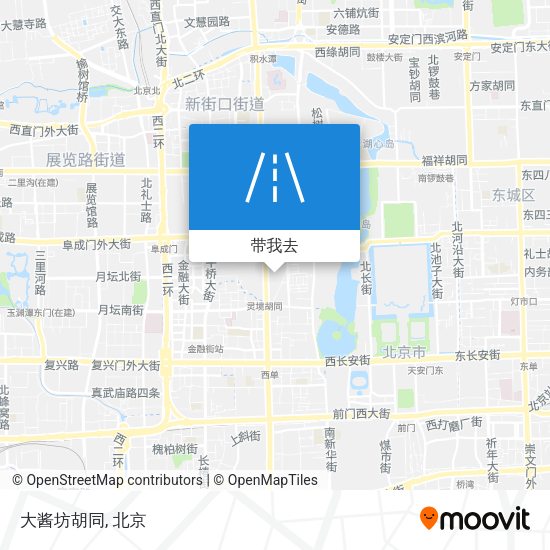 大酱坊胡同地图