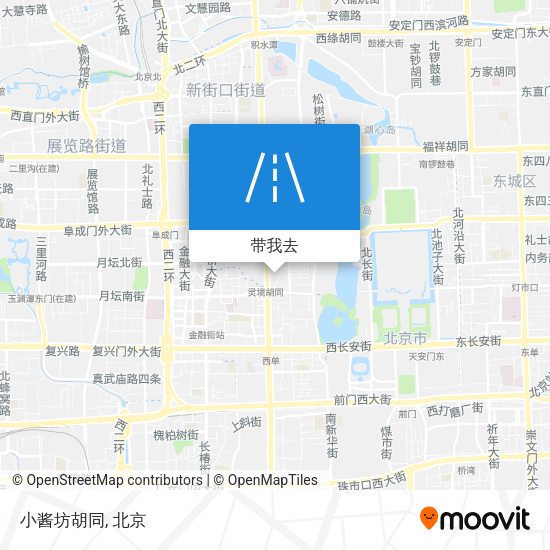 小酱坊胡同地图