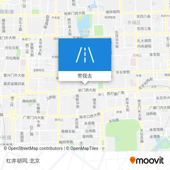 红井胡同地图