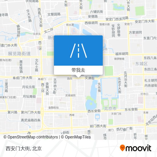 西安门大街地图
