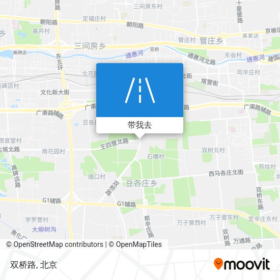 双桥路地图
