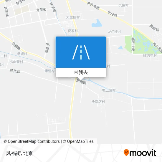 凤福街地图