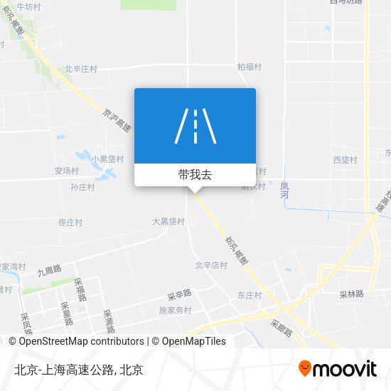 北京-上海高速公路地图