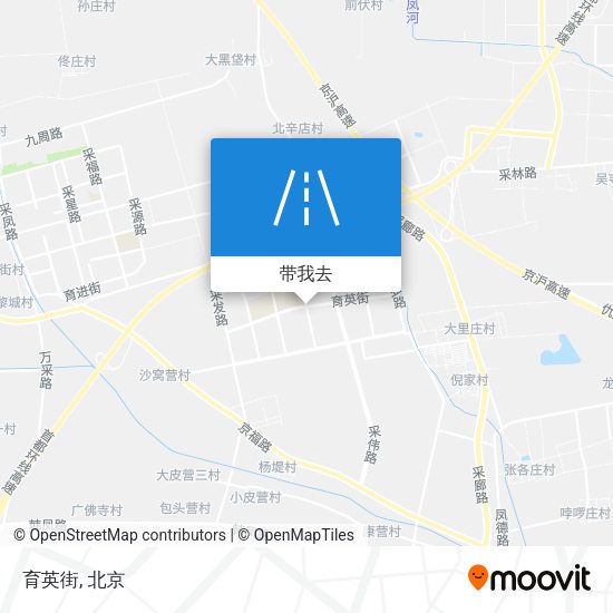 育英街地图