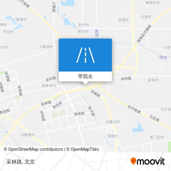 采林路地图