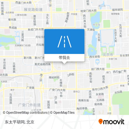 东太平胡同地图
