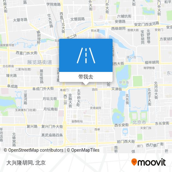 大兴隆胡同地图