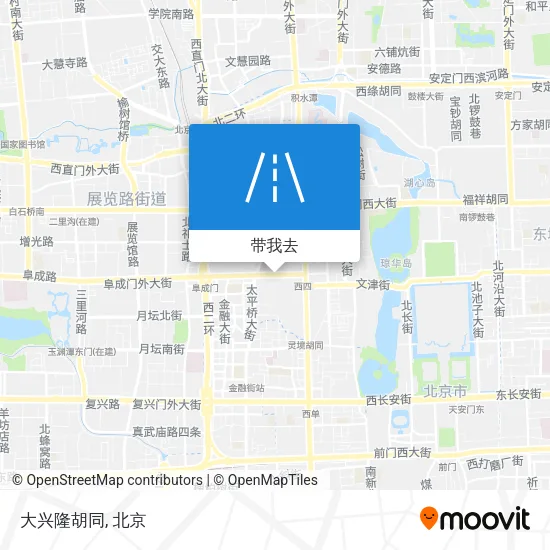 大兴隆胡同地图