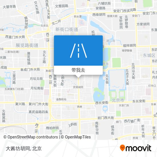 大酱坊胡同地图
