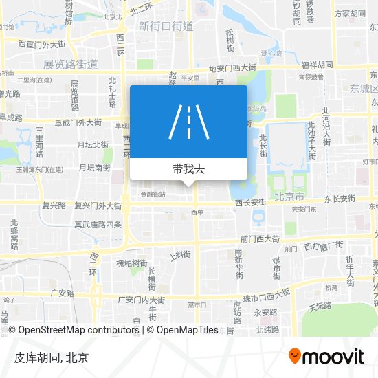 皮库胡同地图