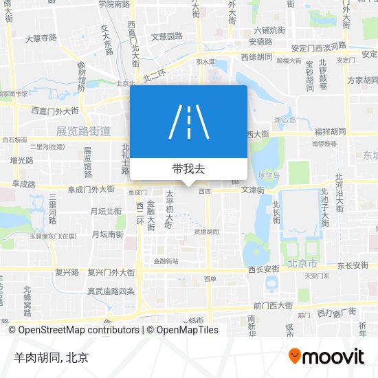 羊肉胡同地图