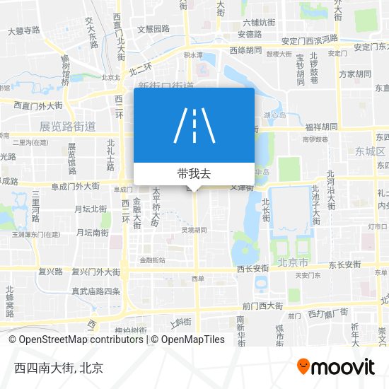 西四南大街地图