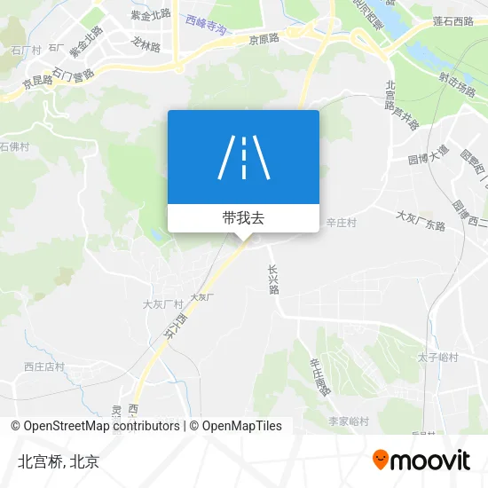 北宫桥地图
