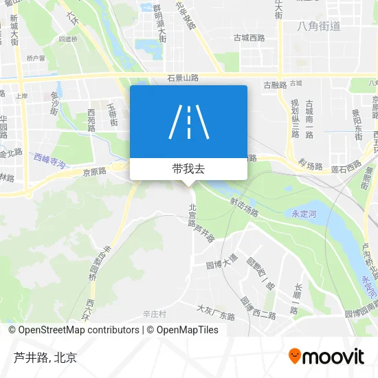 芦井路地图