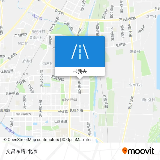 文昌东路地图