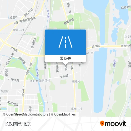 长政南街地图